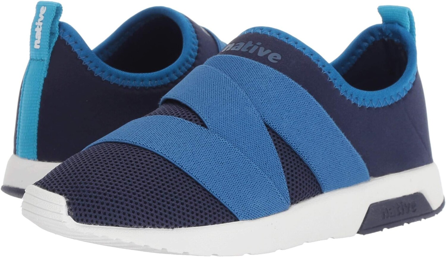 

Кроссовки Phoenix Native Shoes Kids, цвет Regatta Blue/Victoria Blue/Shell White