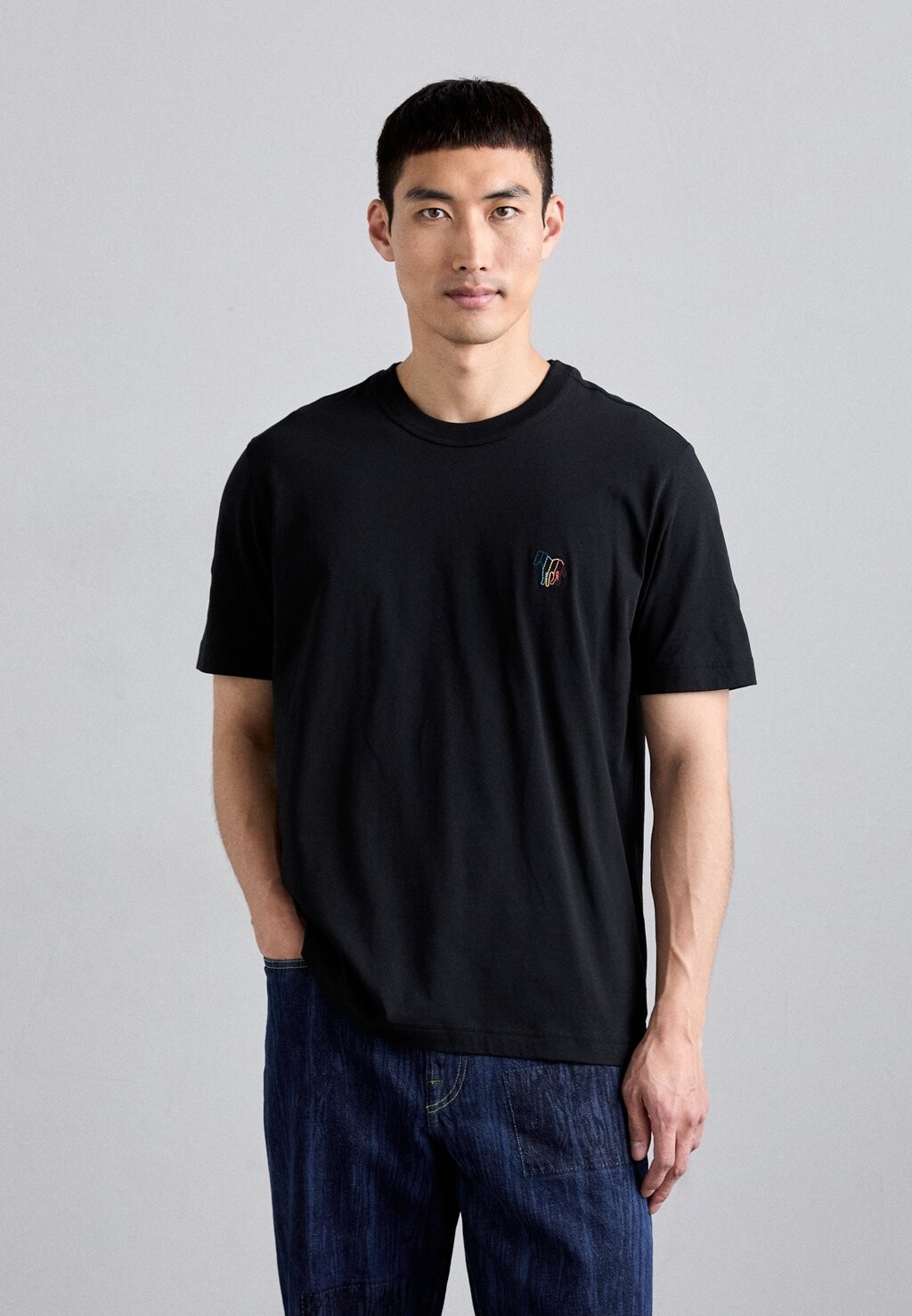 

Базовая футболка MENS LINE ZEBRA PS Paul Smith, черный