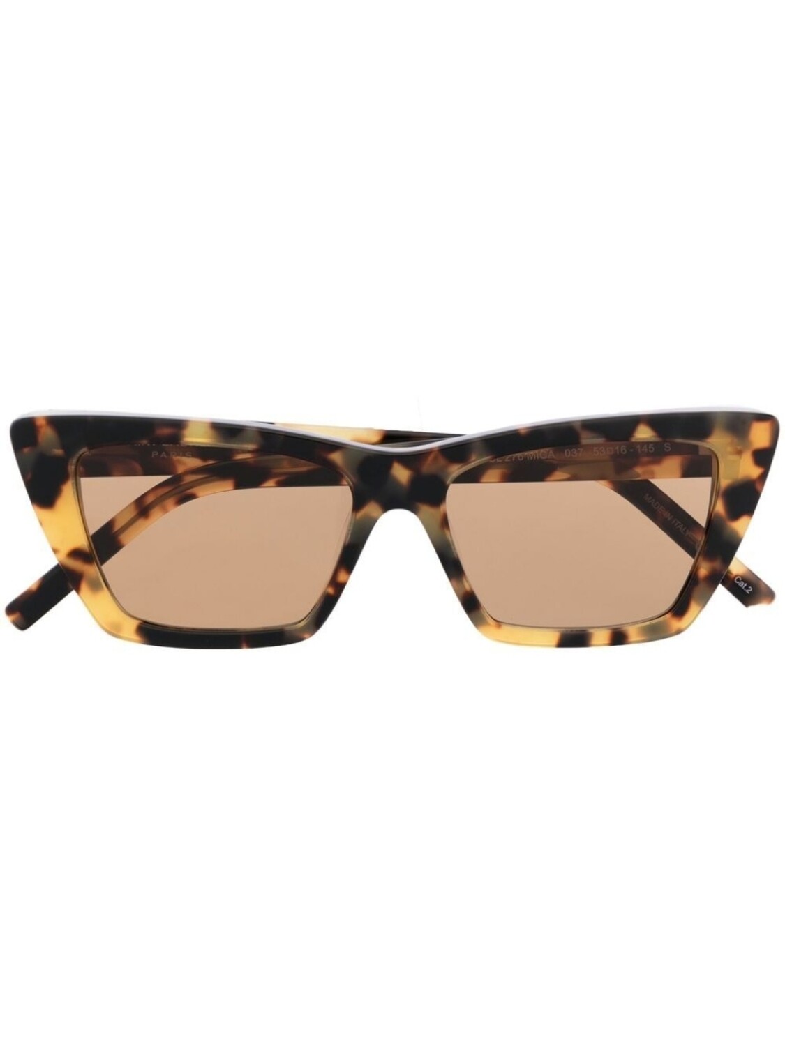 

Saint Laurent Eyewear солнцезащитные очки Mica, коричневый
