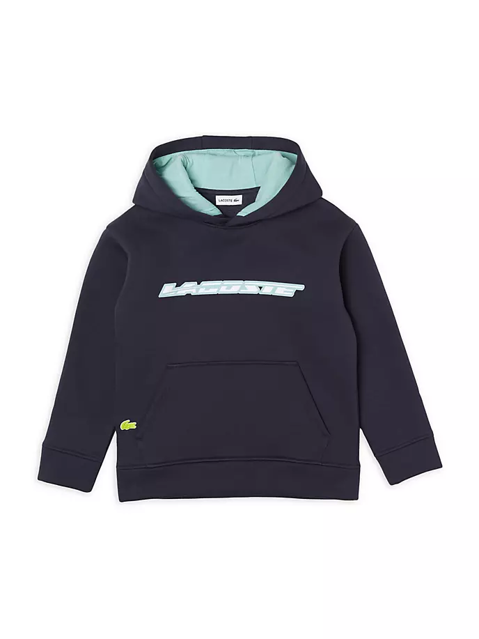 

Толстовка с логотипом Little Boy's & Boy's Lacoste, цвет blue night