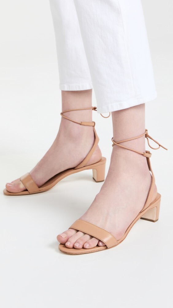 

Сандалии Loeffler Randall Mid Heel Ankle Wrap