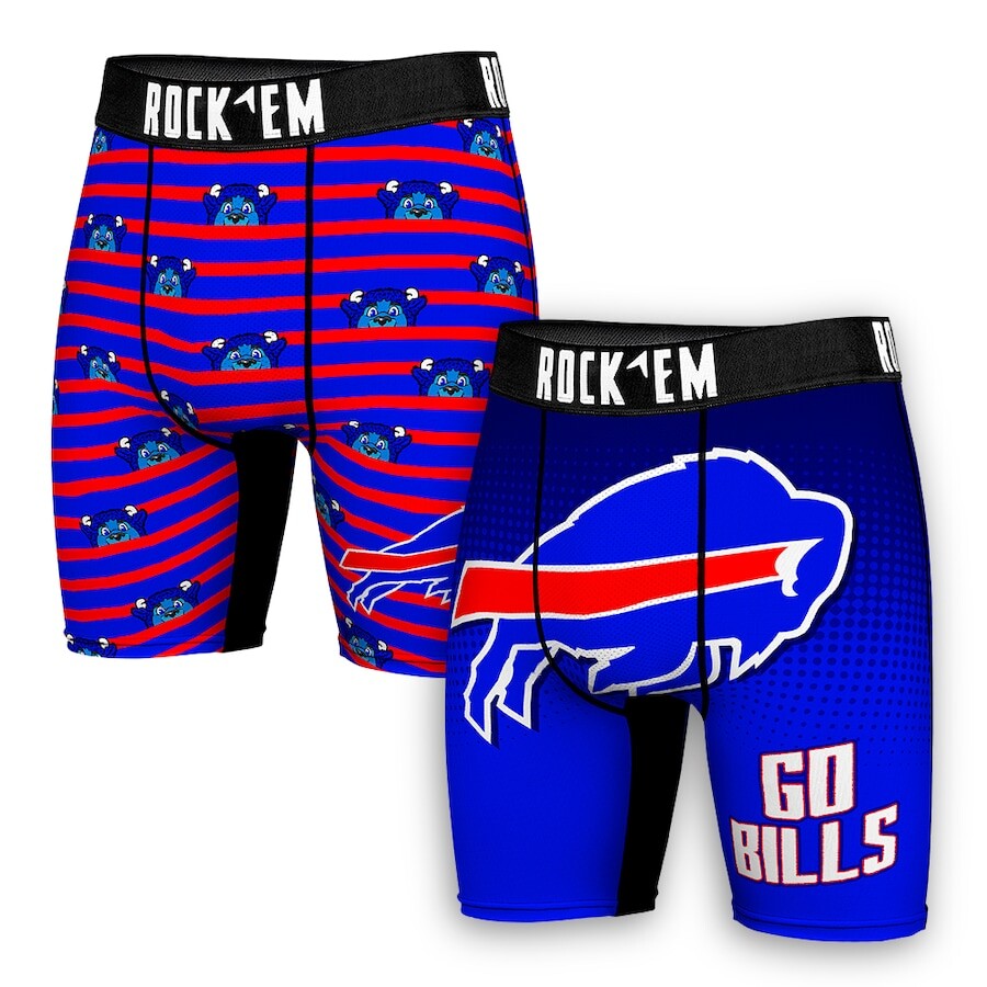 

Боксеры Rock Em Socks Buffalo Bills, роял