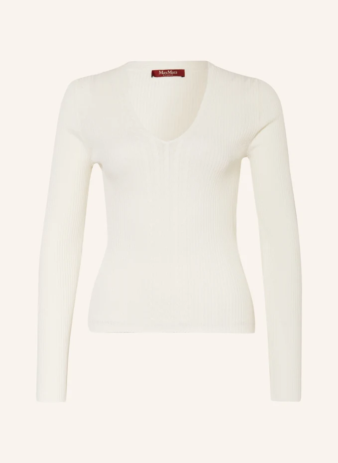 

Свитер радика Maxmara Studio, бежевый