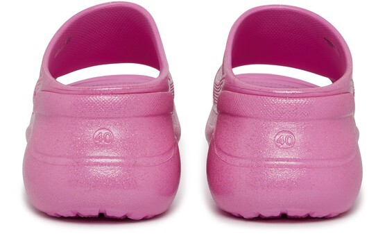 

Сандалии для бассейна Crocs Balenciaga, розовый