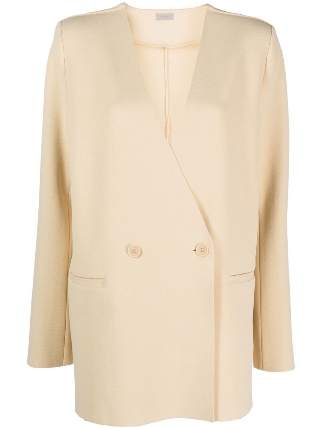

MRZ buttoned double-breasted blazer, нейтральный цвет