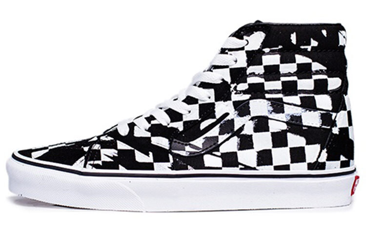 

Vans Sk8 Hi Шахматная доска с надпечаткой