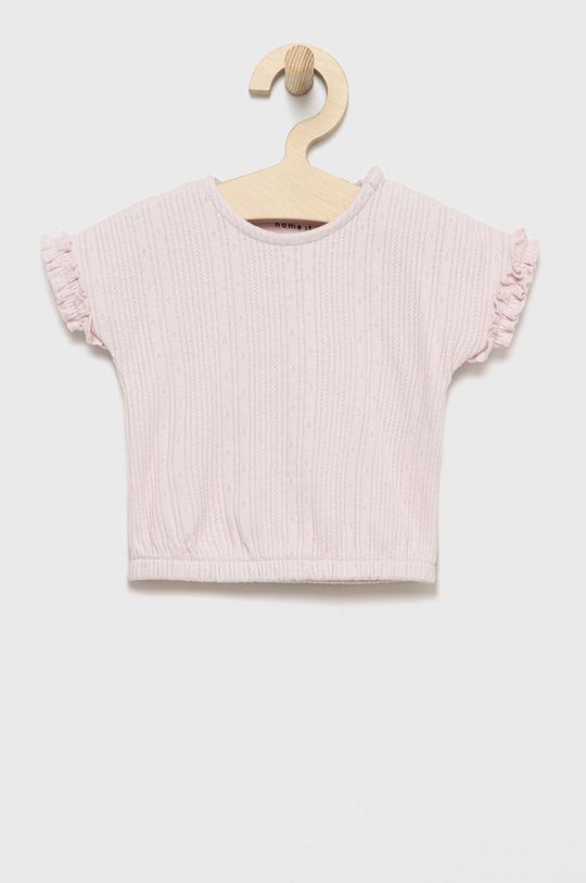 Детская футболка «Назови это» Name It, розовый