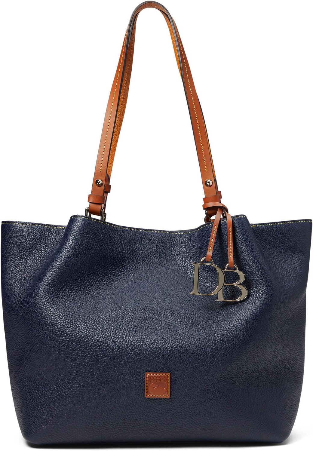 

Сумка Pebble Flynn Dooney & Bourke, цвет Midnight Blue