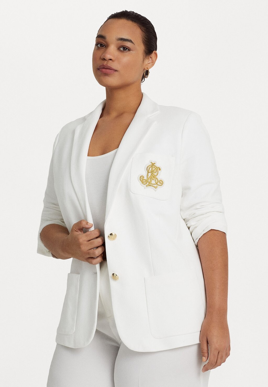 

Блейзер ANFISA LINED JACKET Lauren Ralph Lauren Woman, кремовый