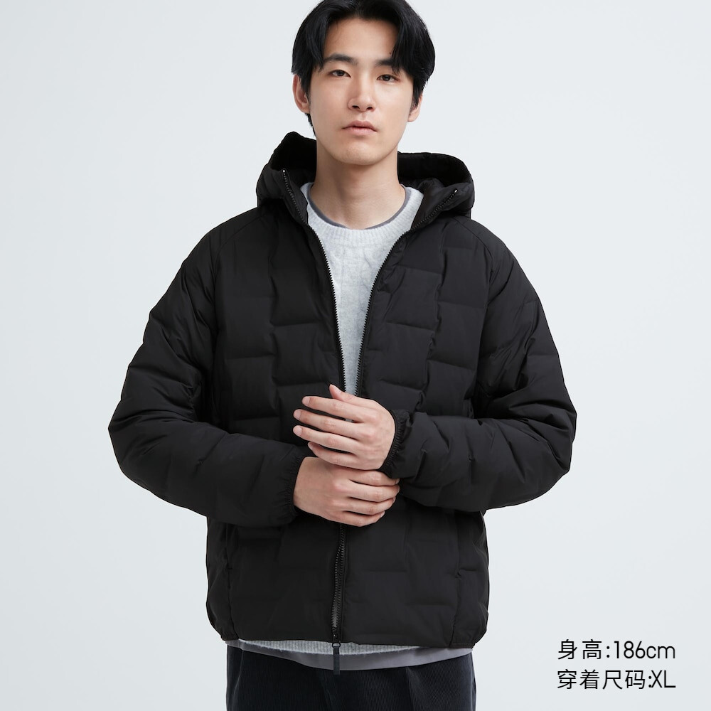 

Предпродажа мужской и женской теплой куртки Uniqlo с капюшоном и воздушной хлопковой курткой PUFFTECH