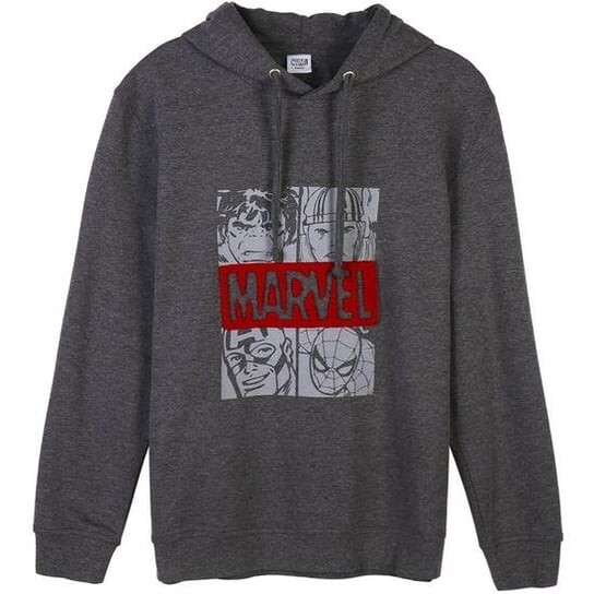 

Хлопок Sudadera Con Capucha Brushed Marvel Темно-Серый Cerda