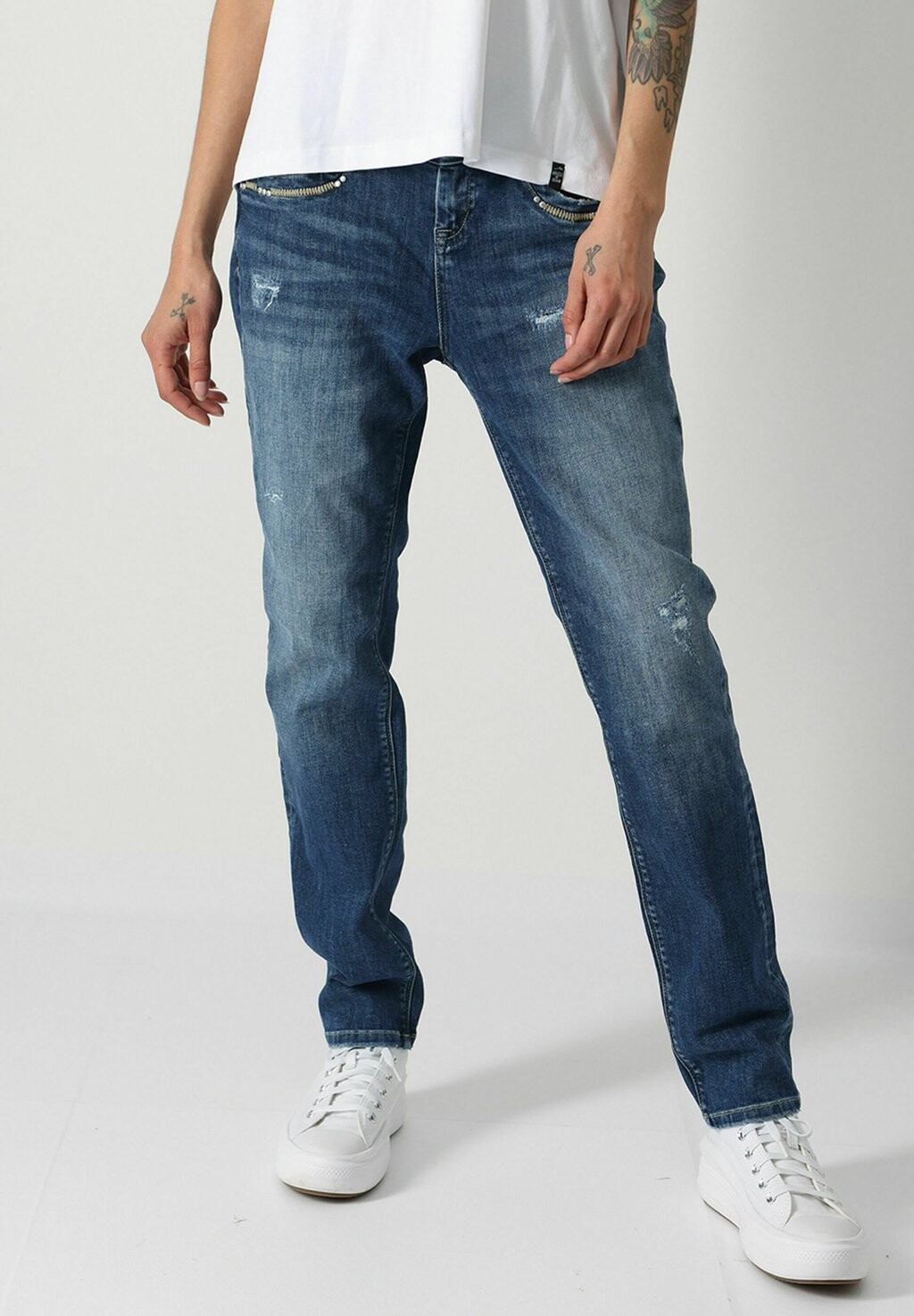 

Джинсы прямого кроя RITA Miracle of Denim, цвет blau