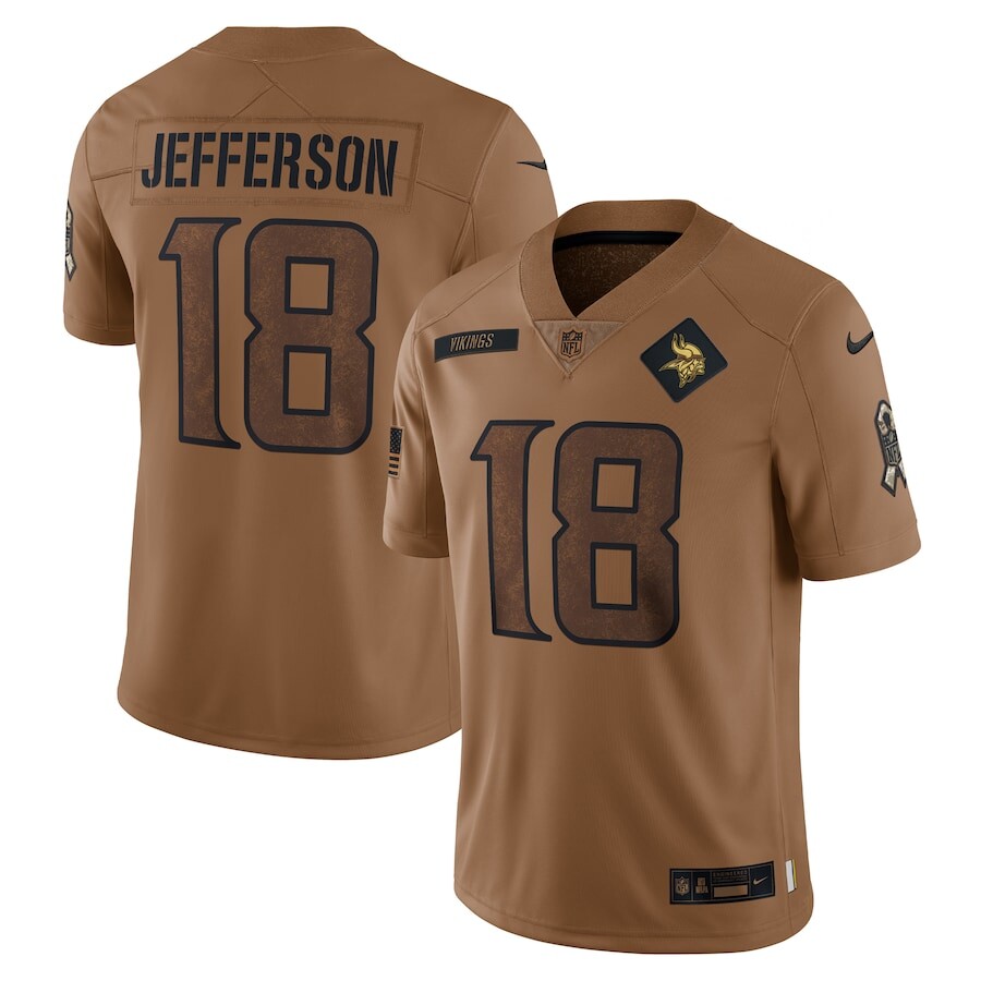 

Джерси Nike Minnesota Vikings, коричневый