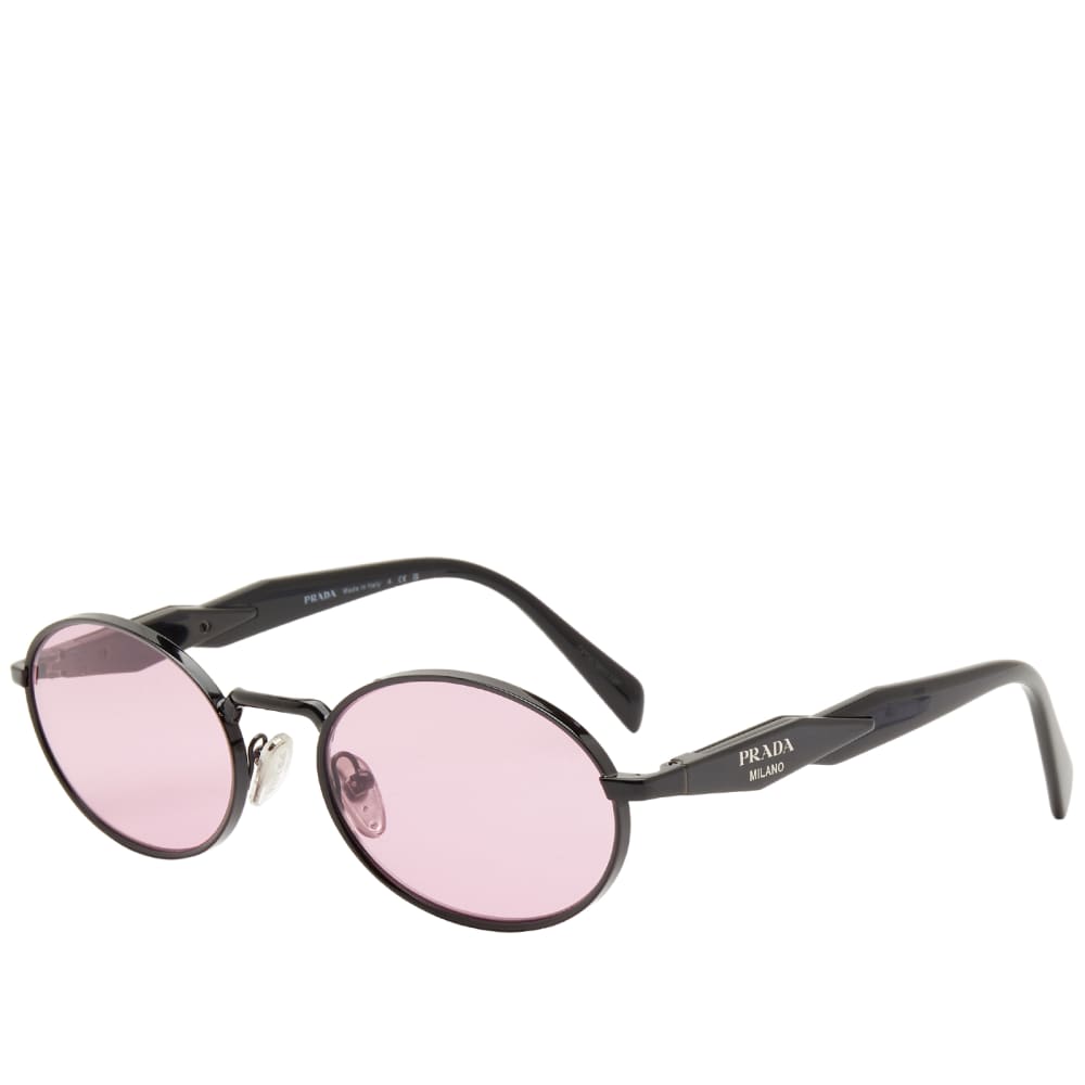 Солнцезащитные очки Prada Eyewear PR 65ZS, черный/розовый