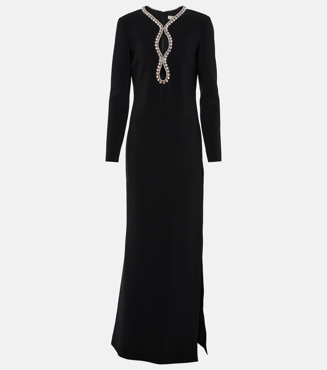 баска bezze collection elie черный s размер Платье с декорированным вырезом Elie Saab, черный