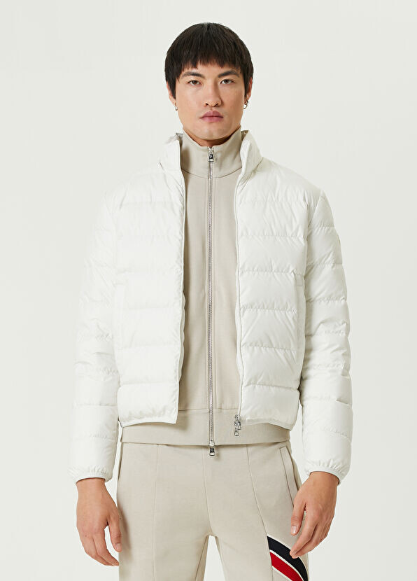 

Пуховое пальто Moncler, белый