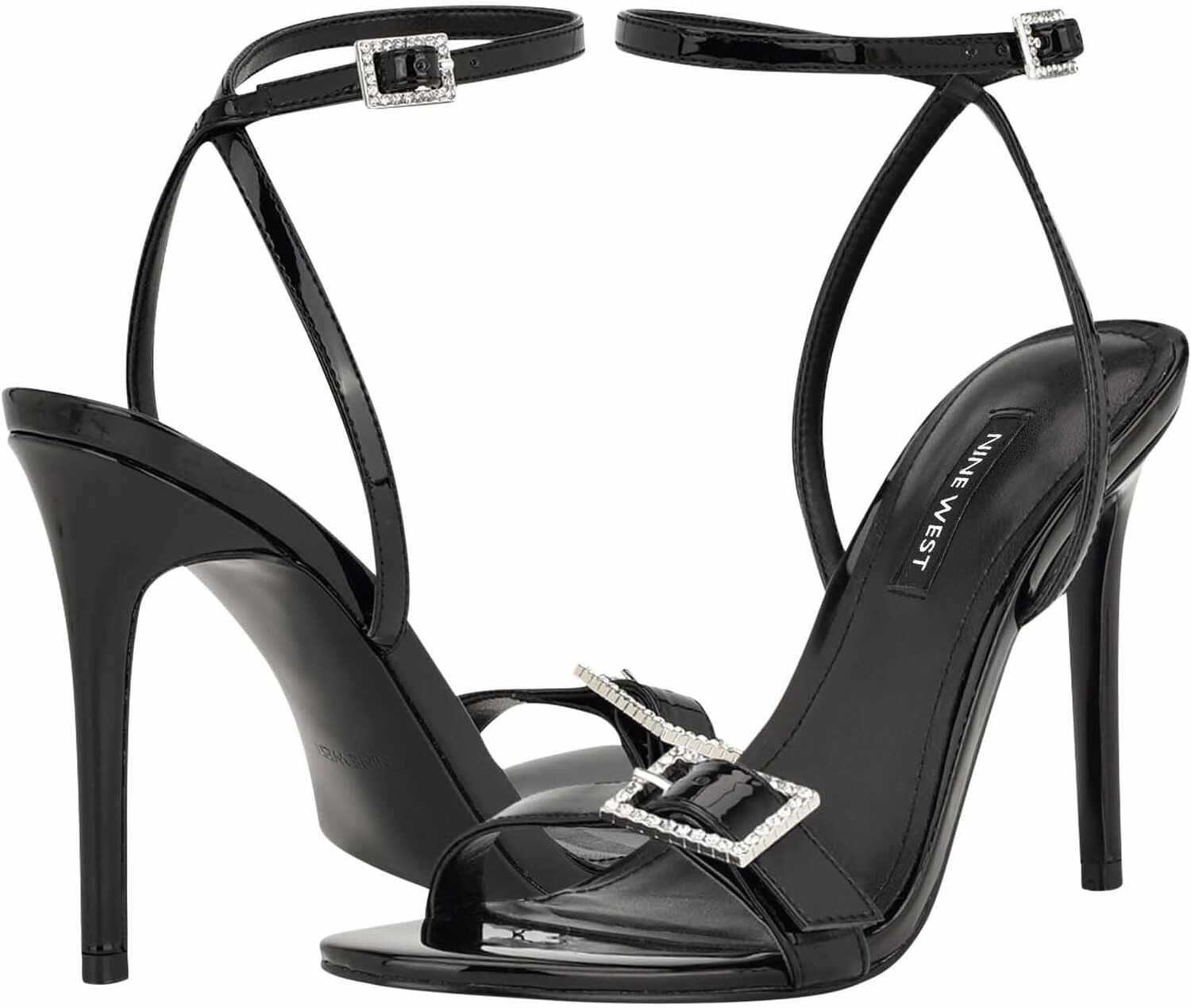 

Босоножки Moras Nine West, цвет Black Patent