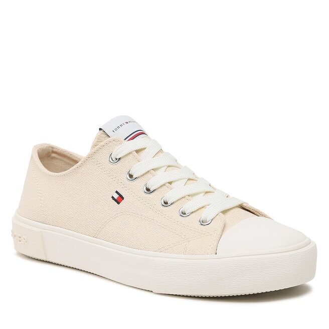 

Кроссовки Tommy Hilfiger LowCut Lace-Up, экрю