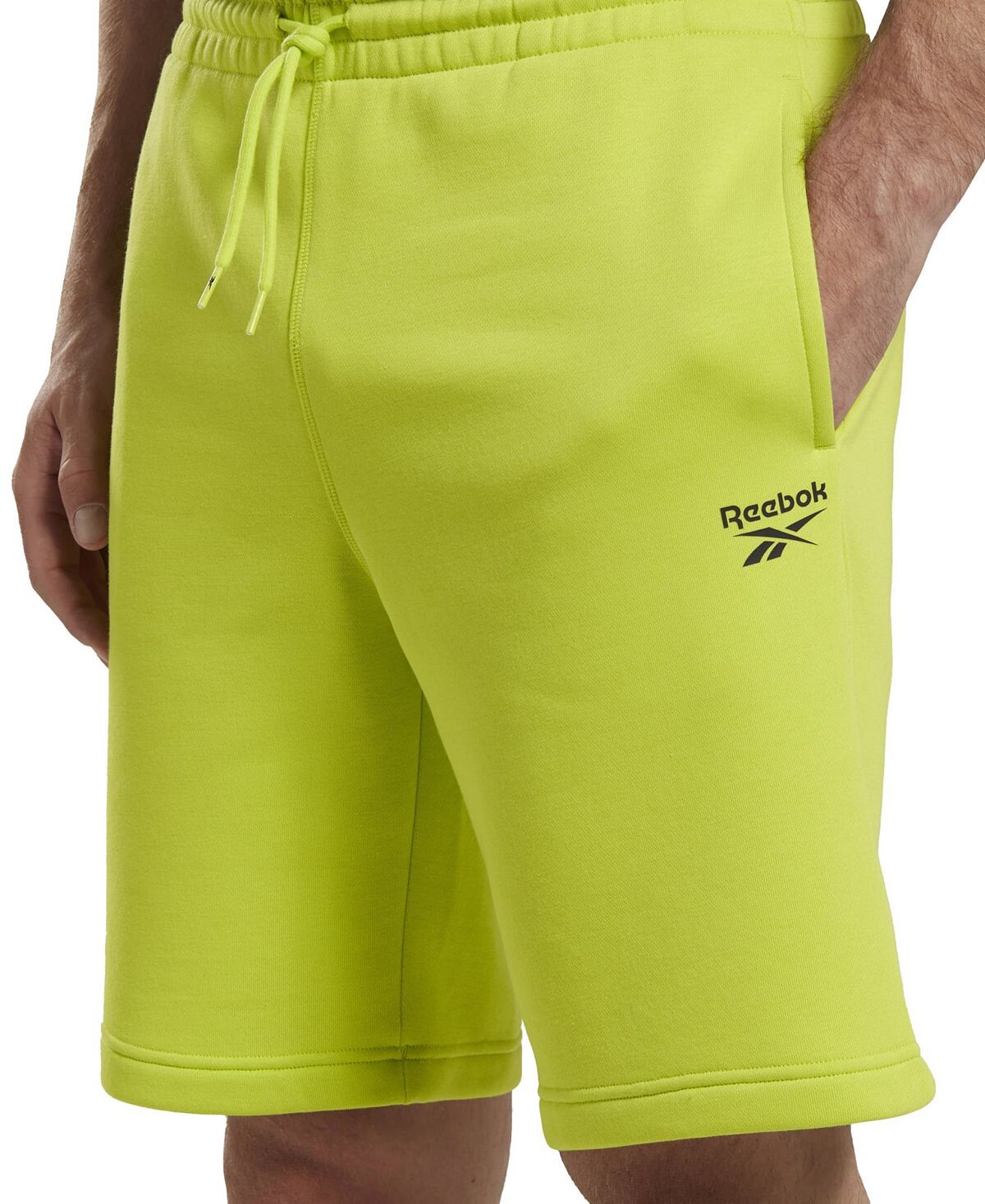 Мужские спортивные шорты классического кроя Identity с логотипом Reebok шорты reebok reebok identity energy fleece short размер m синий