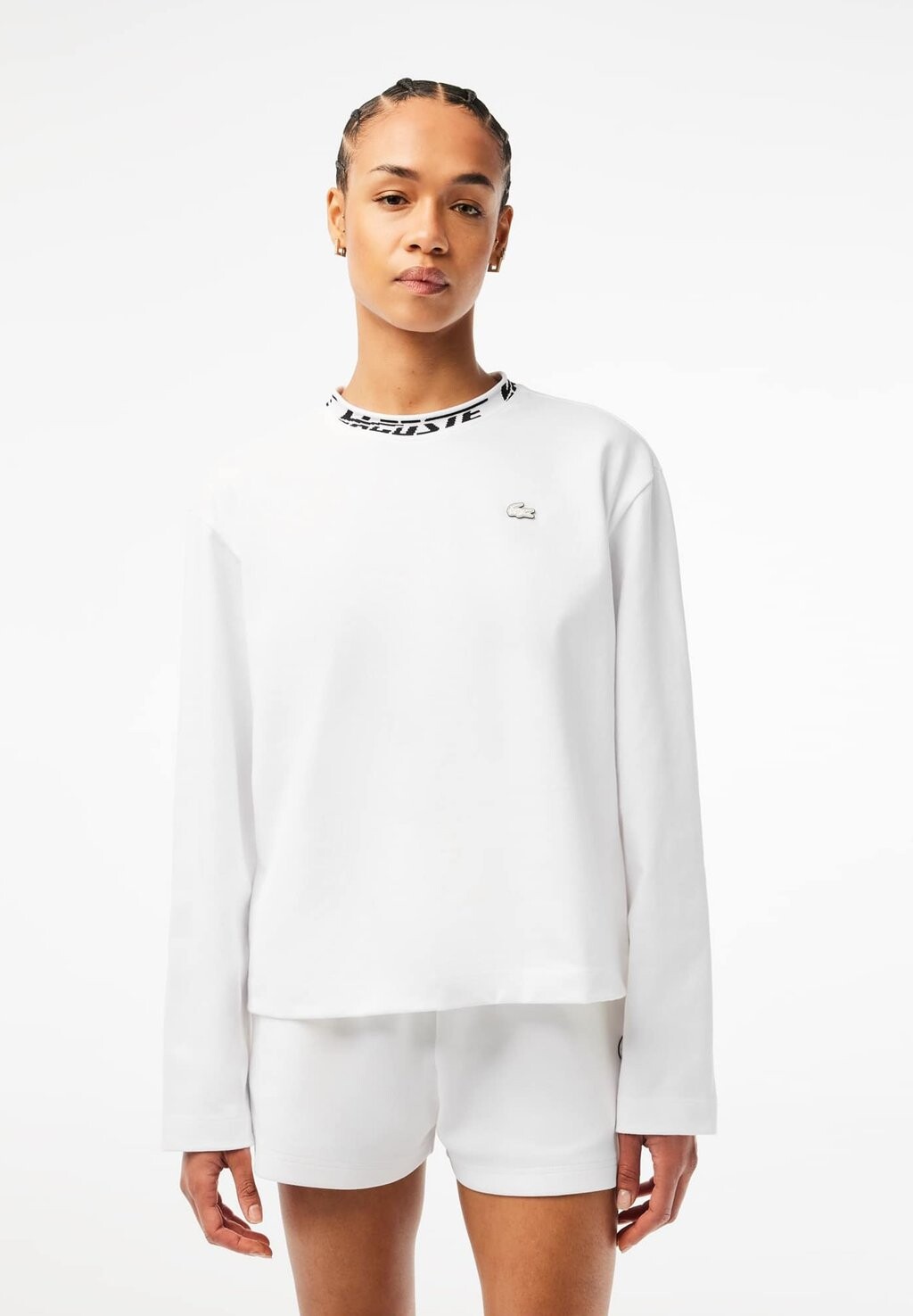 

Футболка с длинным рукавом Lacoste, белый