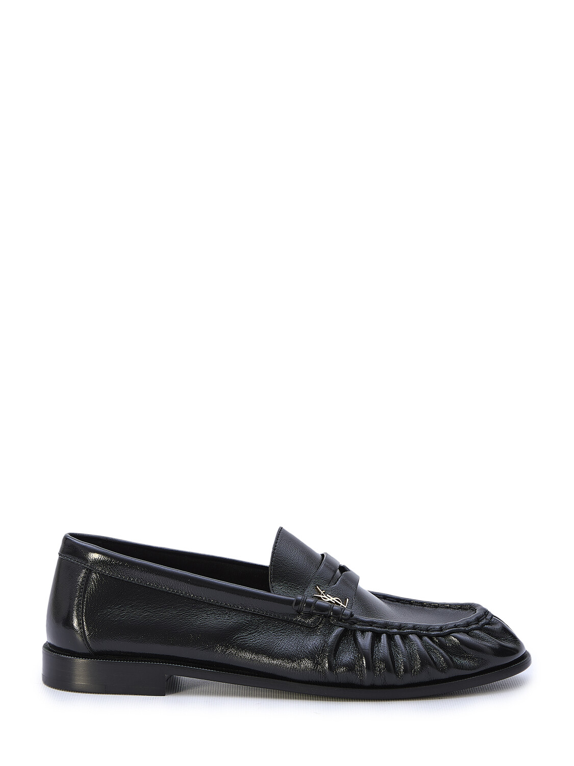 Лоферы Saint Laurent Le Loafer, черный цена и фото