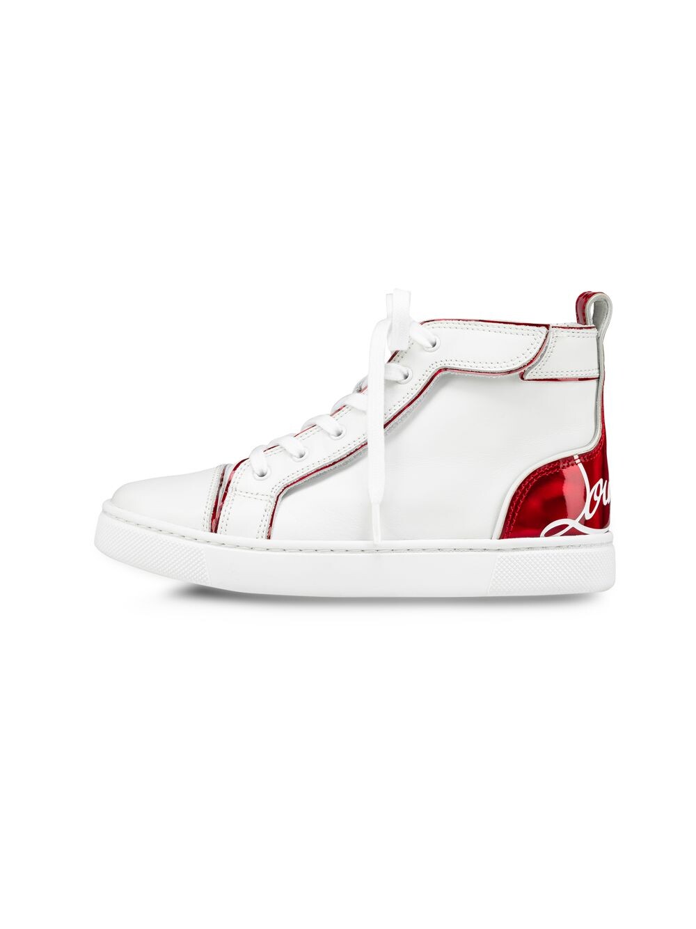 

Высокие кроссовки Little Kid's & Kid's Funnytopi Christian Louboutin, белый