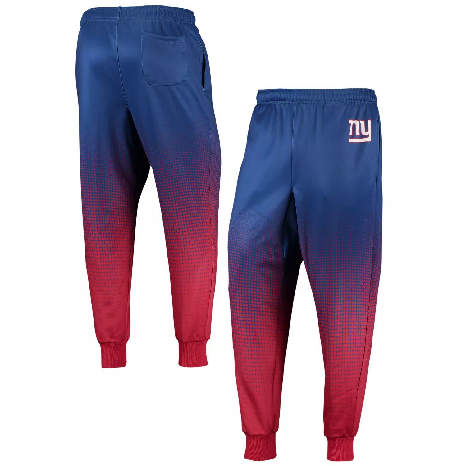 

Мужские брюки-джоггеры с градиентом FOCO Royal New York Giants
