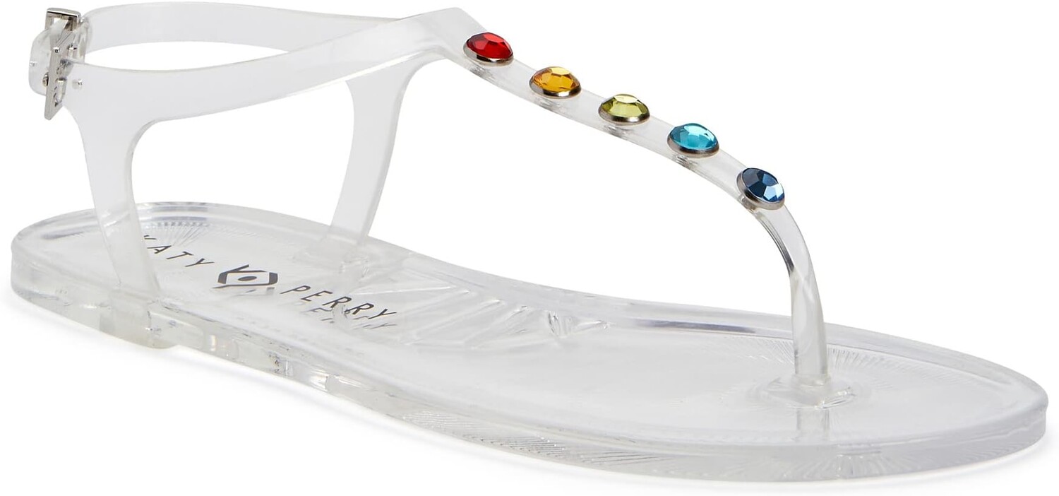 

Сандалии на плоской подошве The Geli Stud Katy Perry, цвет Diamond Clear