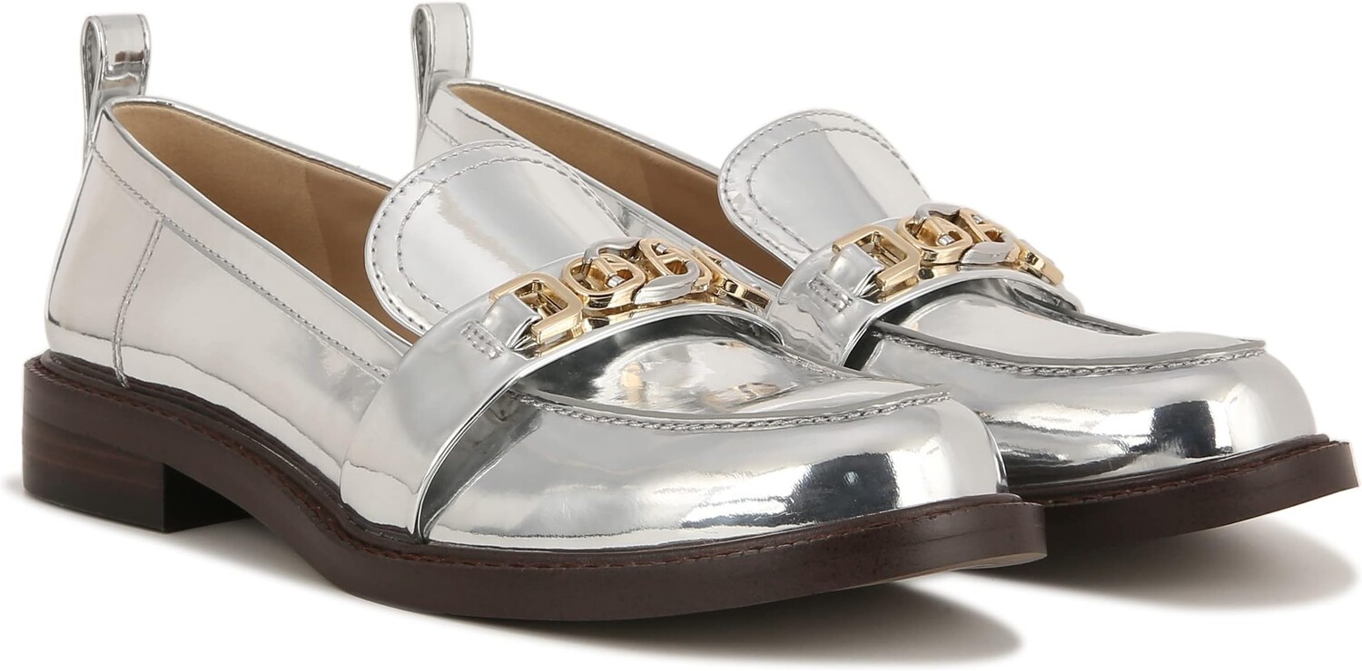

Лоферы Christy Sam Edelman, цвет Soft Silver