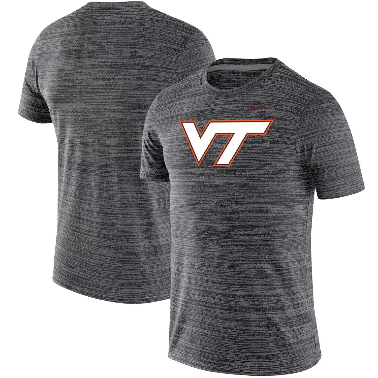 

Мужская черная футболка Virginia Tech Hokies Team с логотипом Velocity Legend Performance Nike, Черный