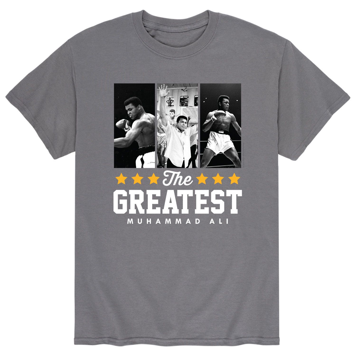 Мужская футболка Mohammed Ali The Greatest BW Licensed Character