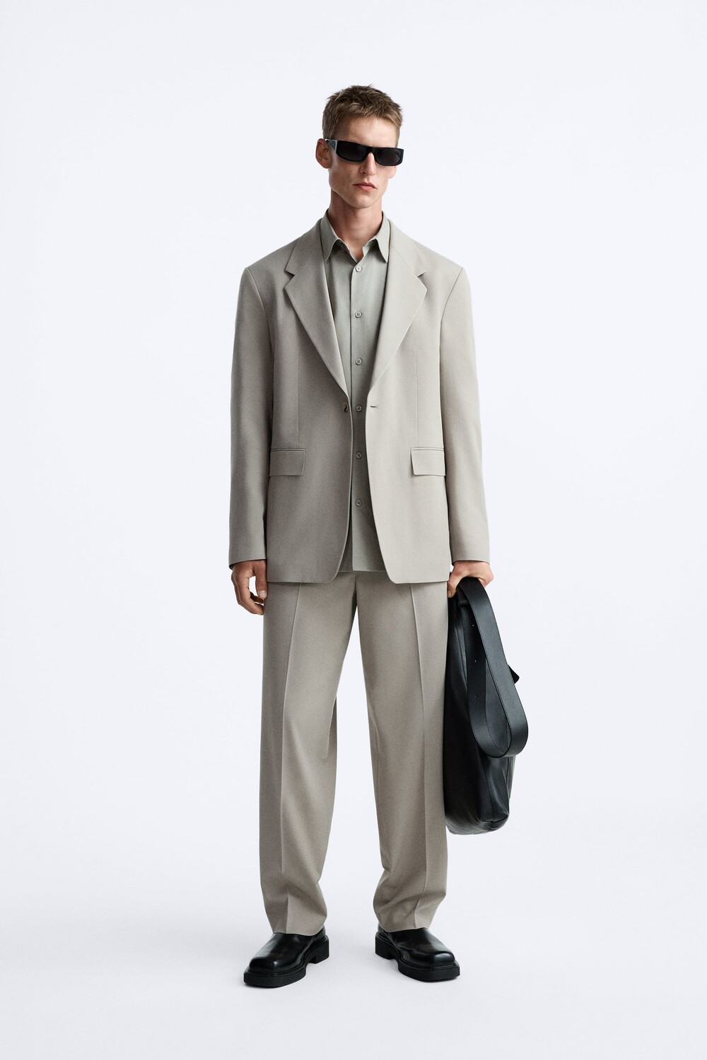 

Свободный костюм Zara, норка