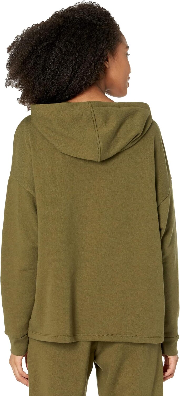 

Худи Madewell MWL Easygoing Hoodie Sweatshirt: Flower Embroidered Edition, цвет Kale