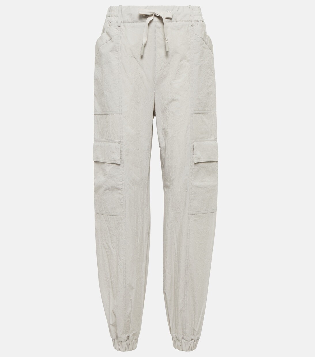

Брюки карго из хлопка MONCLER, серый
