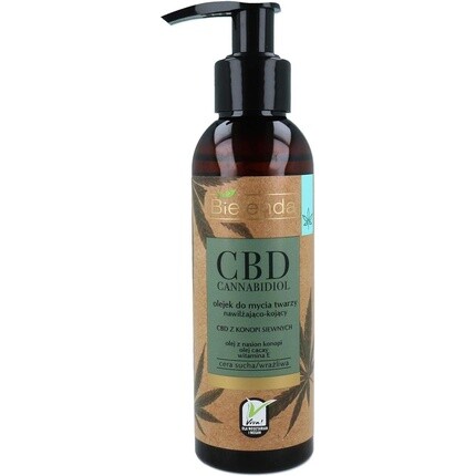 

Cbd Cannabidiol успокаивающее масло для умывания лица для сухой и чувствительной кожи 140 мл, Bielenda