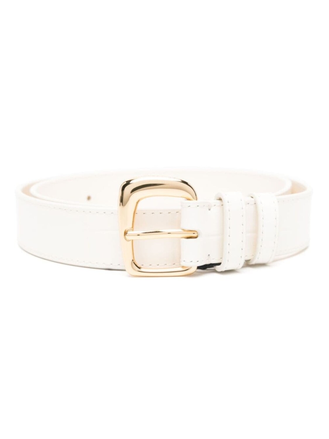 

Jacquemus ремень La ceinture Ovalo, белый