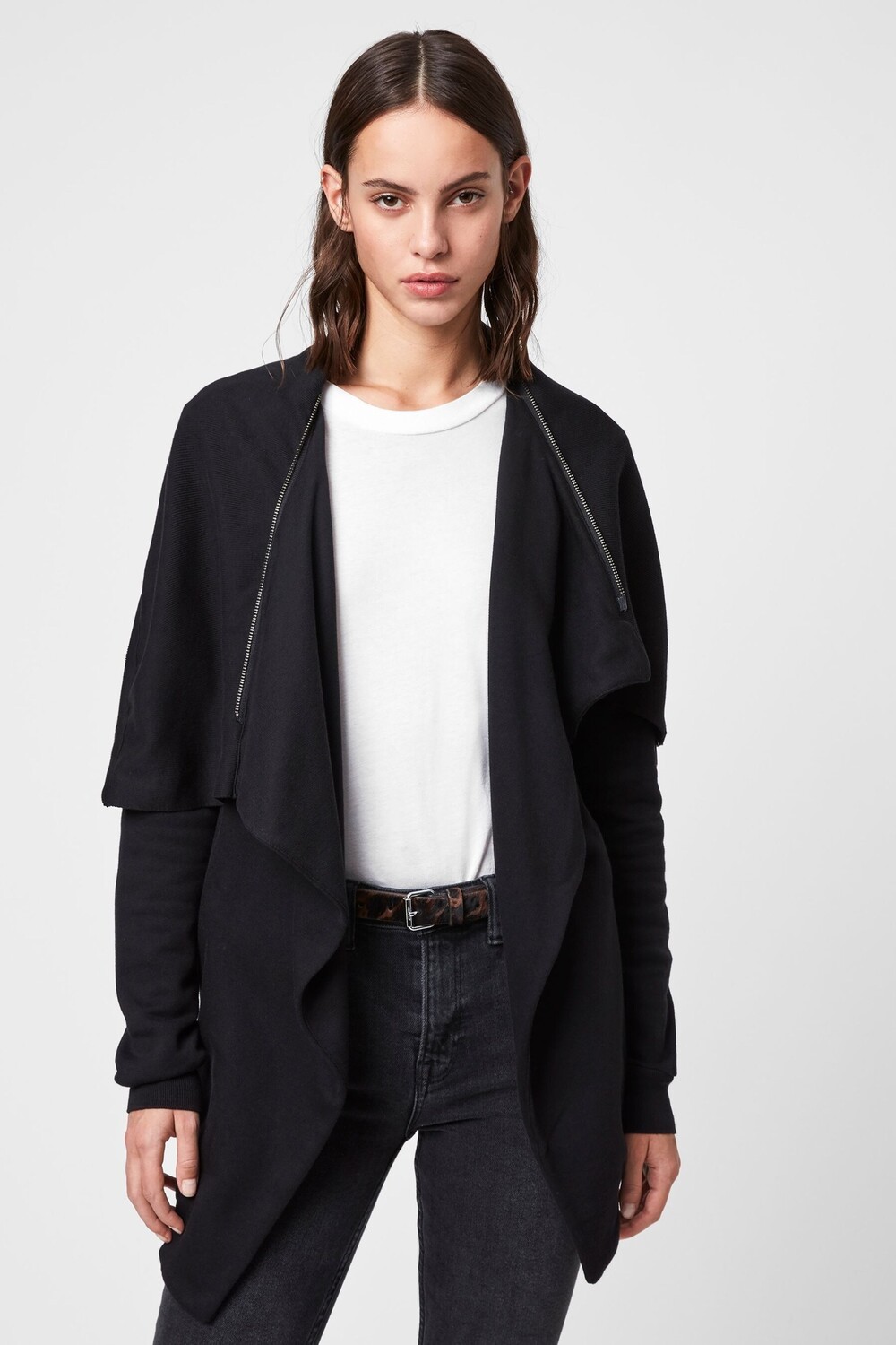 

Allsaints Dahlia черный свитшот All Saints, черный