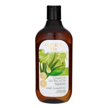 

Ecos Lab Flora Шампунь для сухих и окрашенных волос с алоэ вера, Elfa Pharm