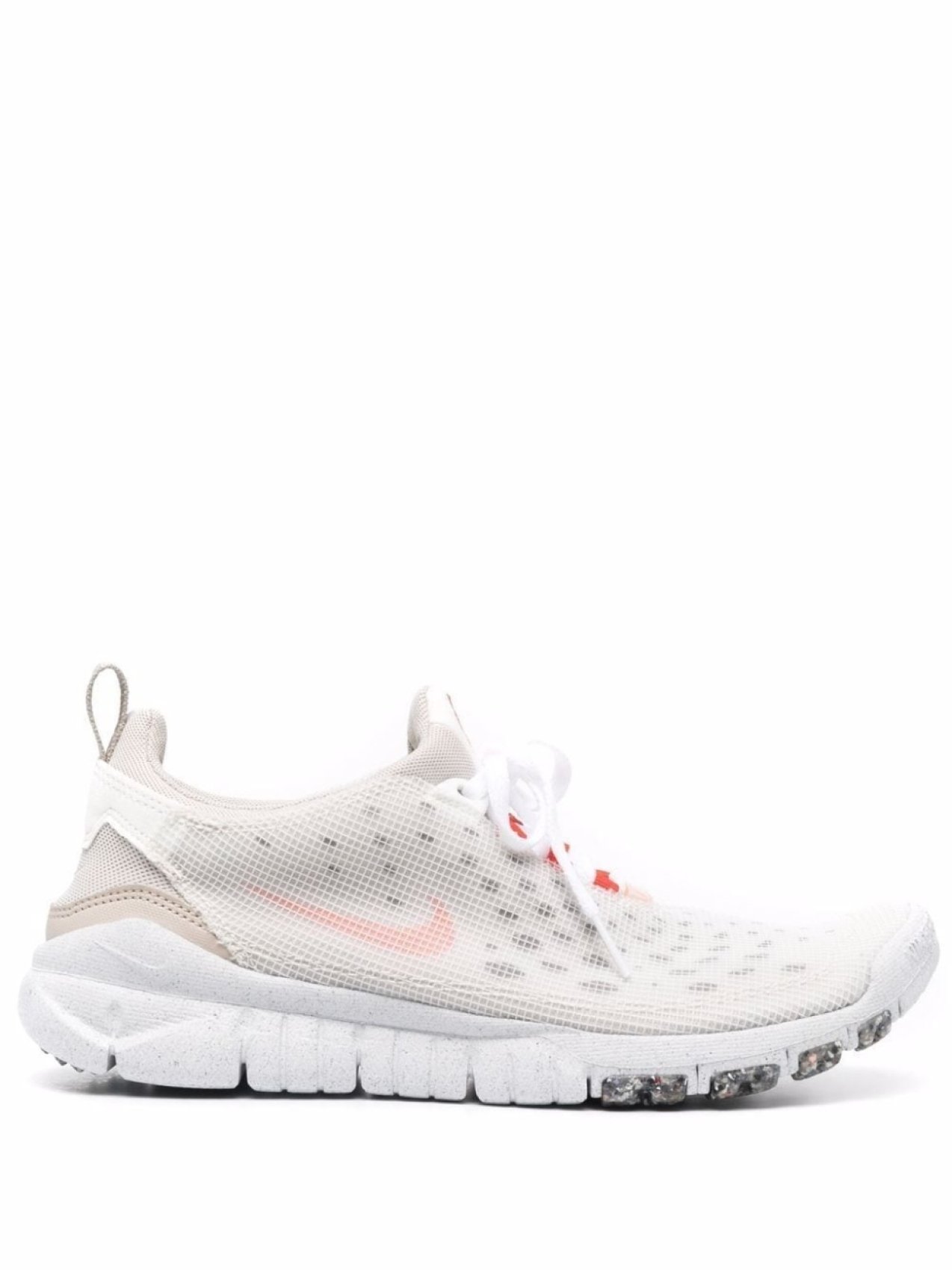 

Кроссовки Free Run Trail Crater Cream Orange Nike, белый