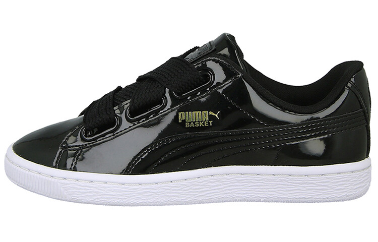 

Wmns Basket Heart Лакированный Черный/Белый