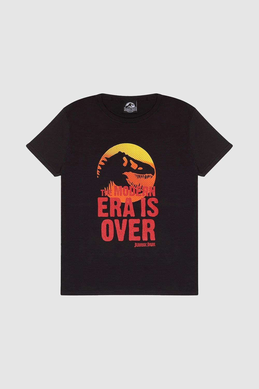 

Футболка с черепом Modern Era Is Over Jurassic Park, черный