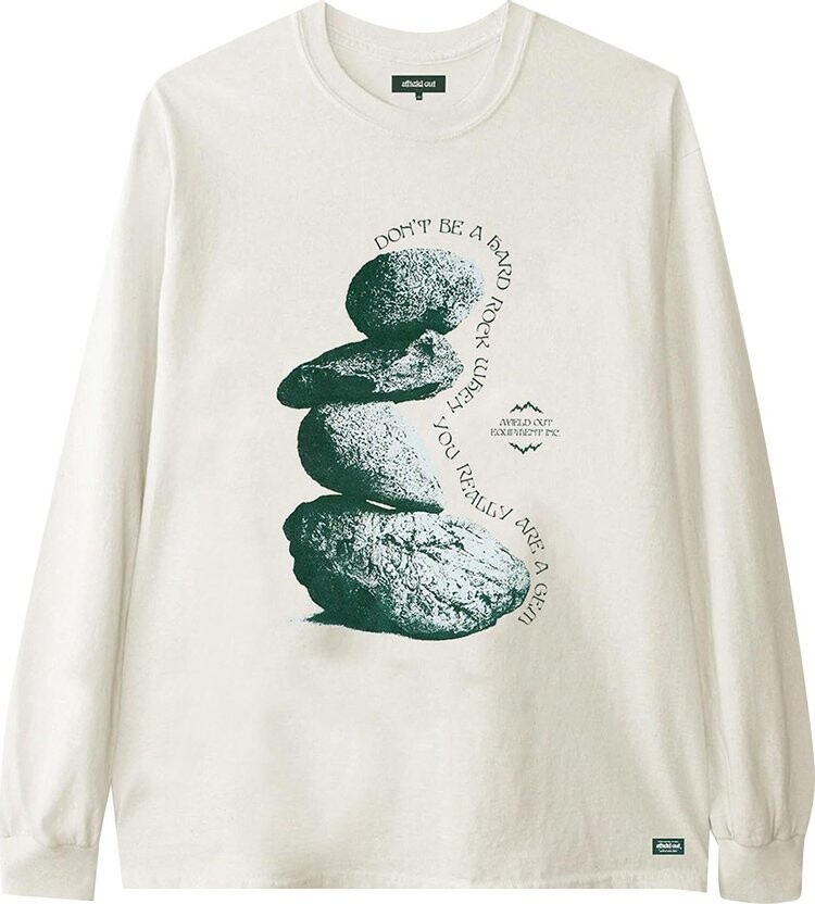 

Футболка Afield Out Cairns Long-Sleeve T-Shirt 'Bone', кремовый