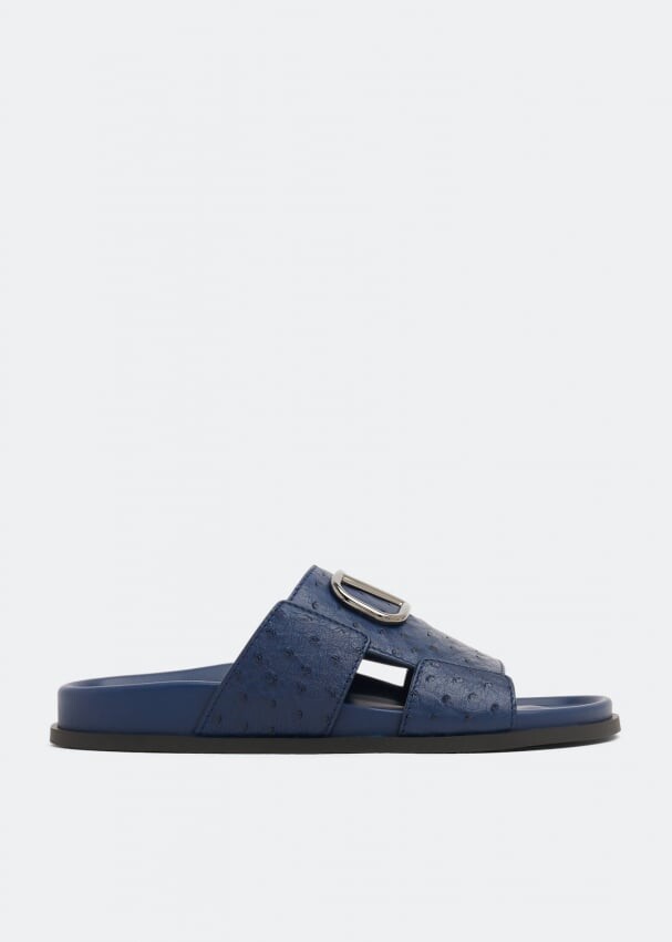 

Сандалии VALENTINO GARAVANI VLogo Signature leather sandals, синий