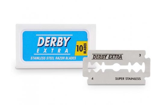 Лезвия для бритвы, 10 шт. Derby, Extra Blu лезвия для бритвы derby premium 100 шт