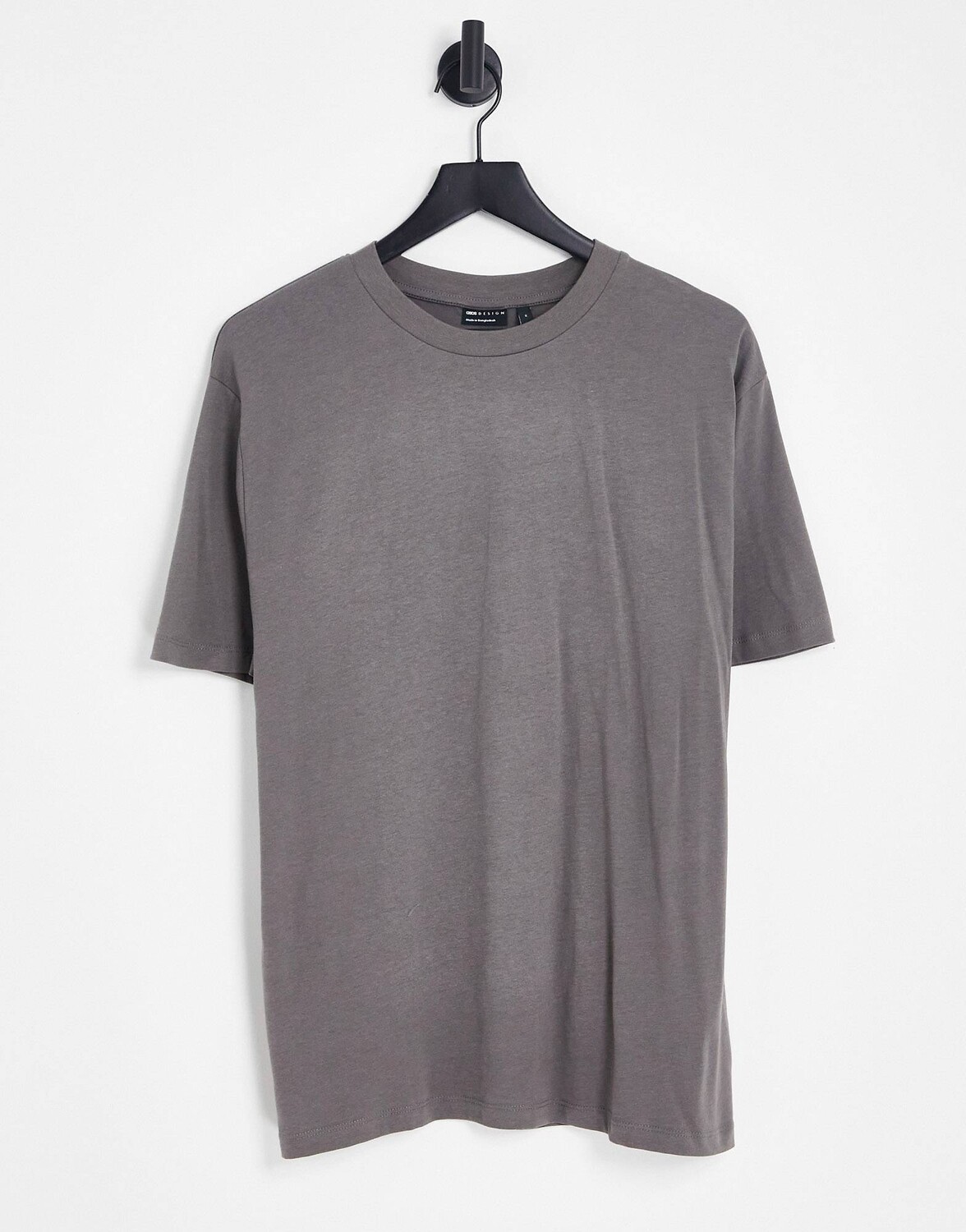 

Черная футболка свободного кроя ASOS DESIGN
