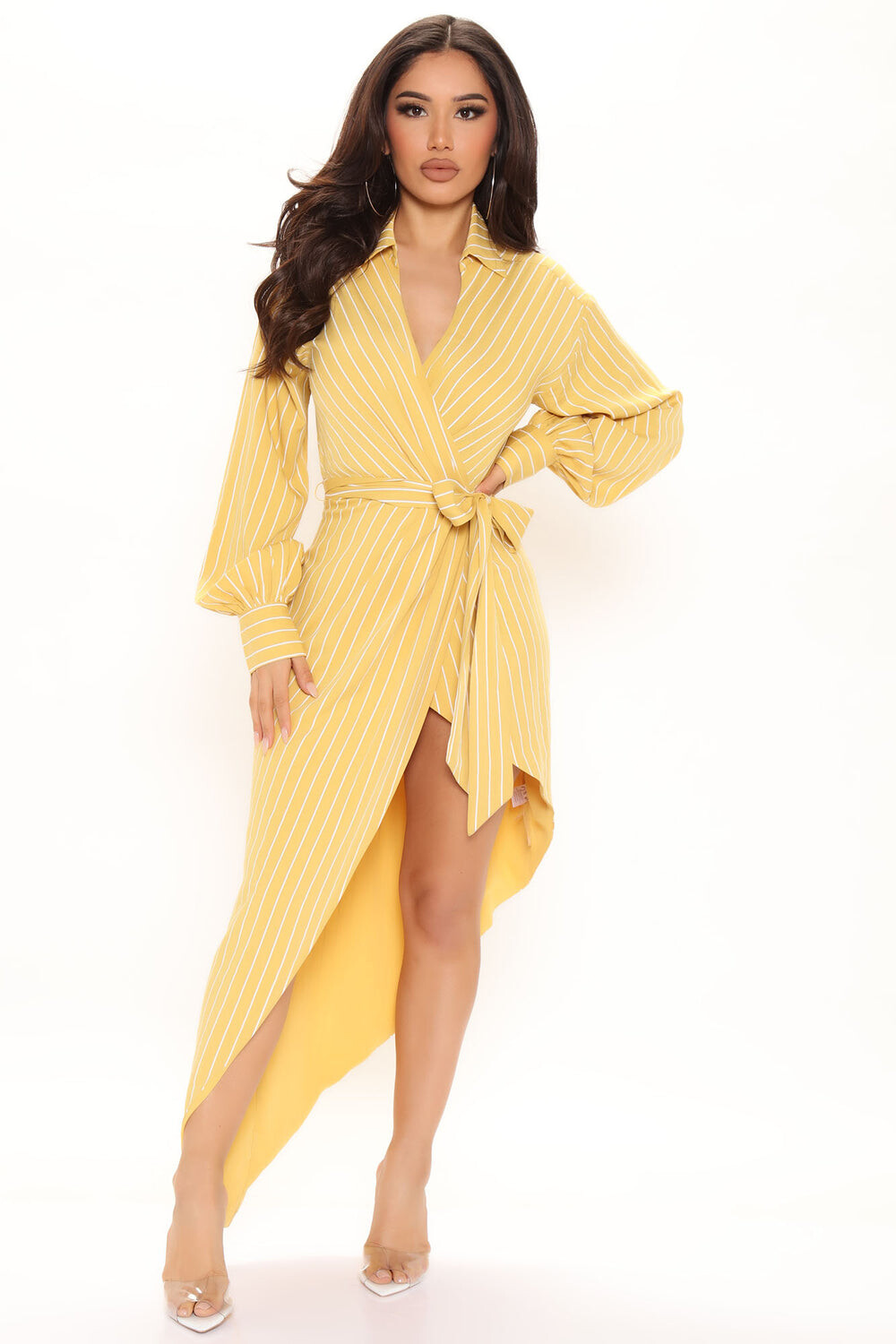 

Платье Fashion Nova 32050SK, желтый