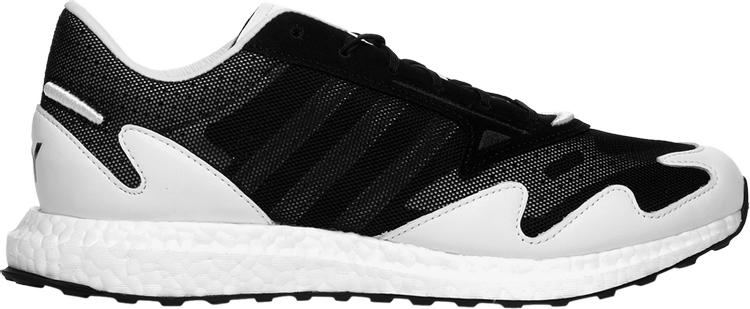 Кроссовки Adidas Y-3 Rhisu Run 'Black White', черный