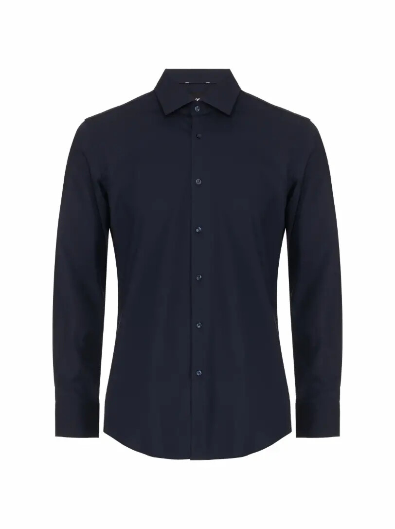 

Хлопковая рубашка Hugo Boss