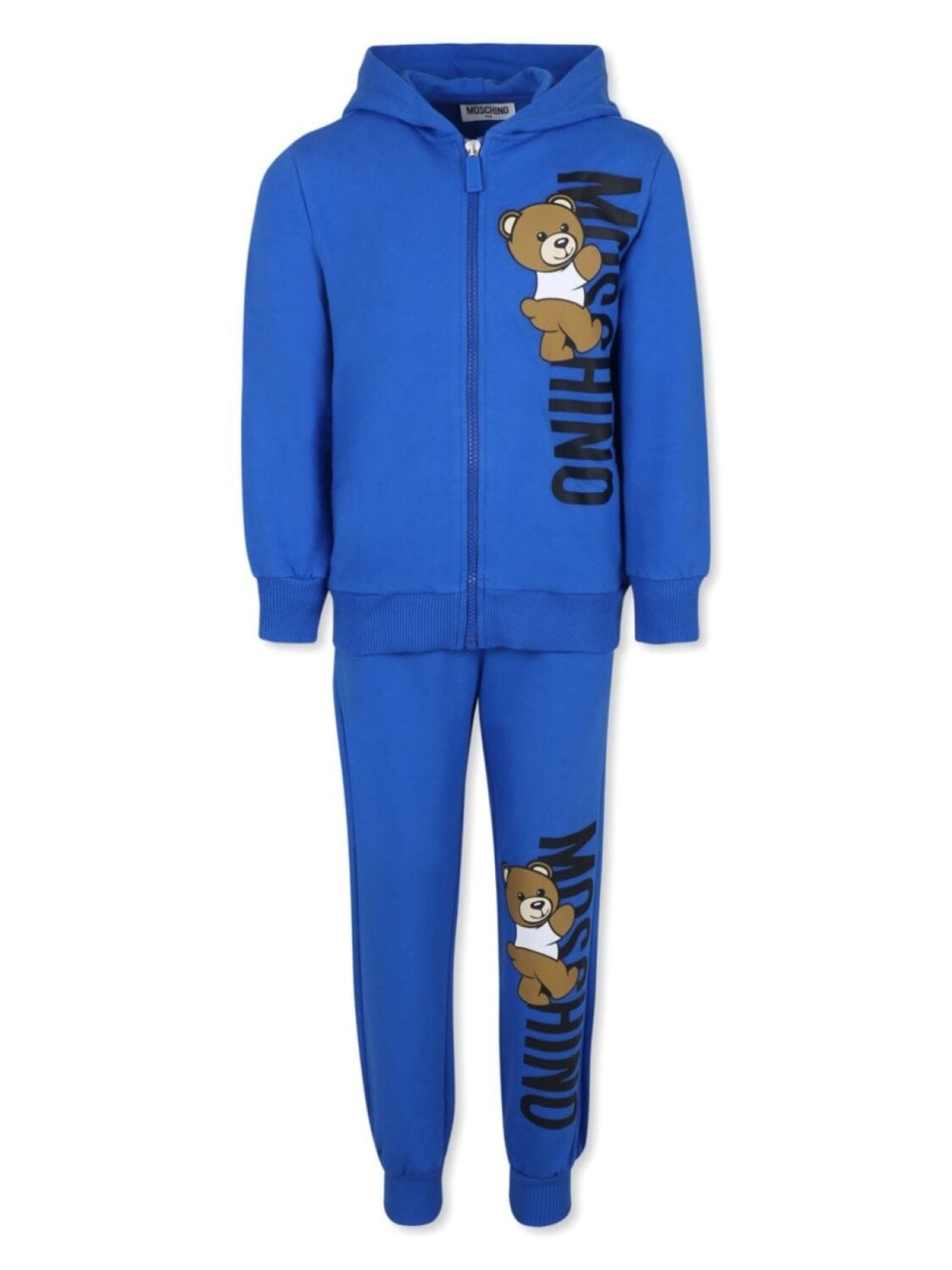 

Спортивный костюм Moschino Kids с принтом Teddy Bear, синий