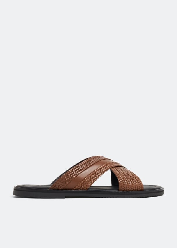 

Сандалии BALLY Jabil sandals, коричневый